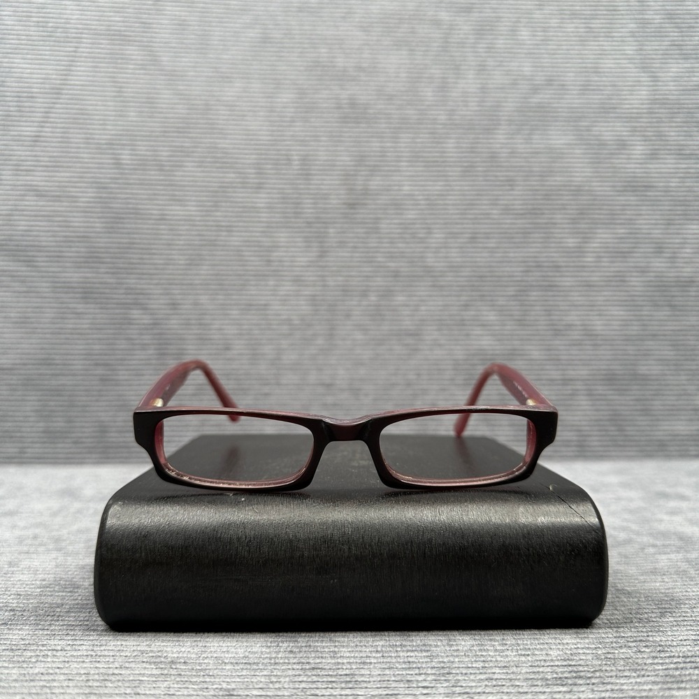 Anne Klein AK 3101 Burgundy Wine Rectangular Eyeglasses Frames 49-19-140‎